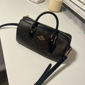 Coach Rowan Long Satchel Bag in Signature Canvas